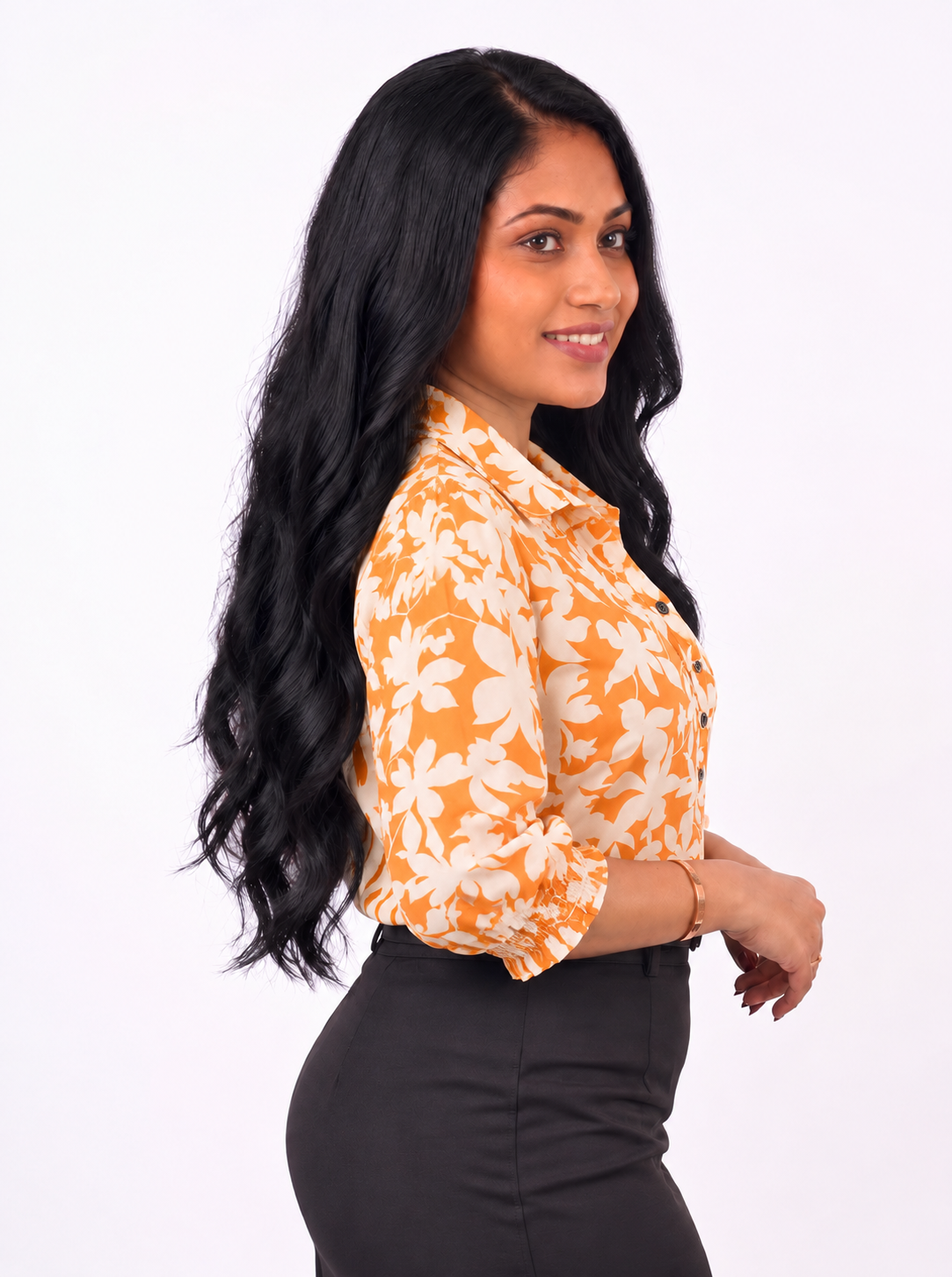The Morning Blossom Blouse - Ladies Office Blouse, Sri Lanka (view 8)