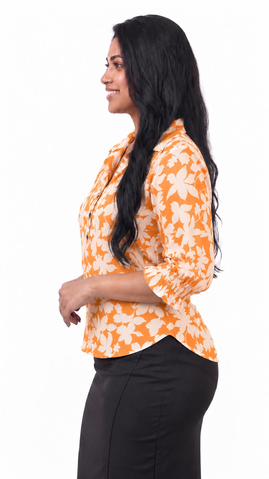 The Morning Blossom Blouse - Ladies Office Blouse, Sri Lanka (view 12)